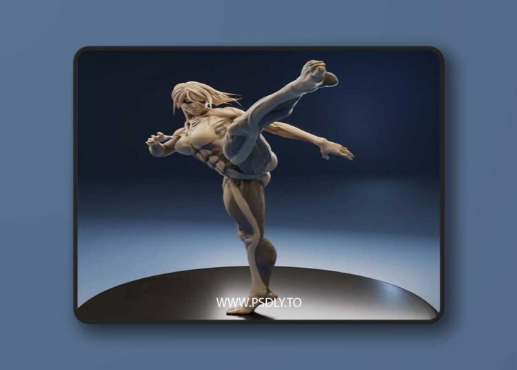 Annie Female Titan – Fran Lima – 3D Print Model STL