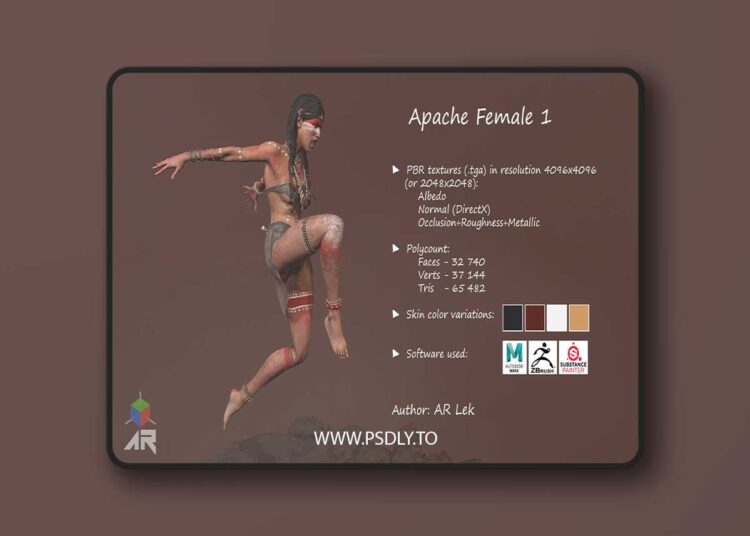Apache Female 1 (4.20 – 4.27 and 5.0 – 5.4)