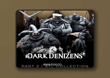 Bestiarum Miniatures – Dark Denizens Part 2 – The Circus – 3D Print Model STL