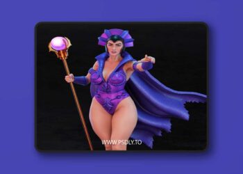 BrunoArt3D – Evil Lyn – 3D Print Model STL