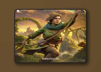 Bulkamancer Sculpts – Zoe – Split Fiction – 3D Print