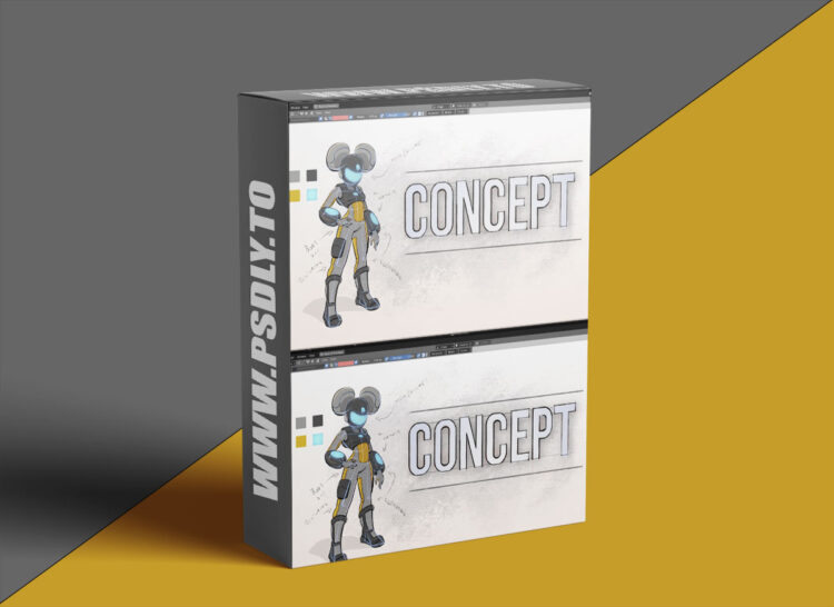 CGCookie - CONCEPT - Creating Character Concept Art with Blender and Grease Pencil