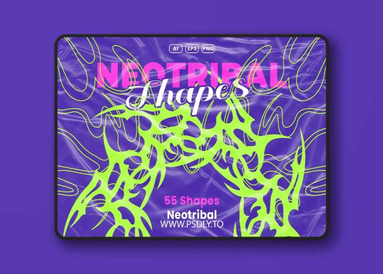 CreativeMarket - Neotribal Shapes Pack 196290479