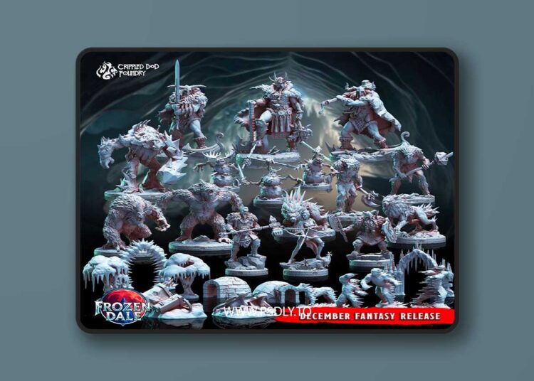 Crippled God Foundry – Frozen Dale December 2024 3D Print