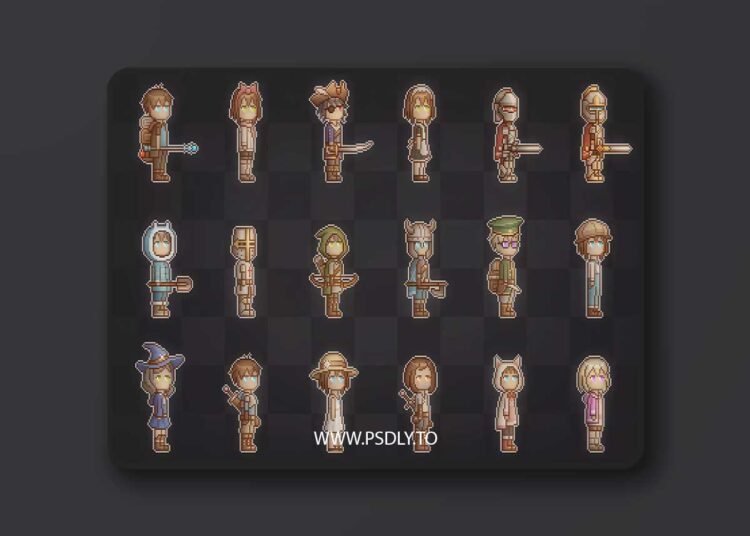 Customizable Pixel Character v2.3.7