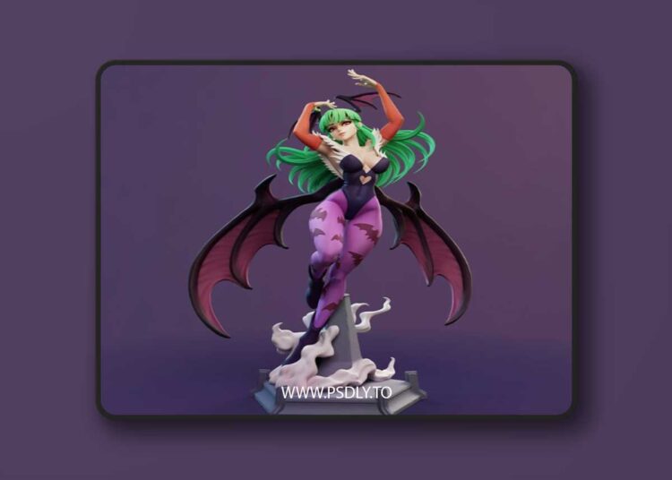 Dinamuuu3D – Morrigan Aensland – 3D Print Model