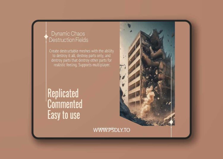Dynamic Chaos Destruction Fields / Destructible - Supports Multiplayer (5.0 – 5.6)