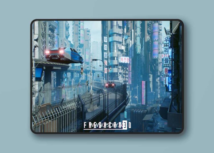 Dystopian City Environment (Cyberpunk, Cyberpunk City, Cyberpunk Buildings) (4.26+)