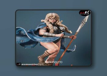E.S Monster – Valkyrie – 3D Print Model STL