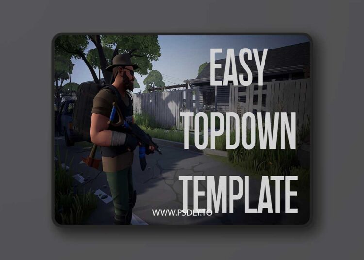 Easy TopDown Template V1.1 | Survival Action Shooter RPG (5.5)