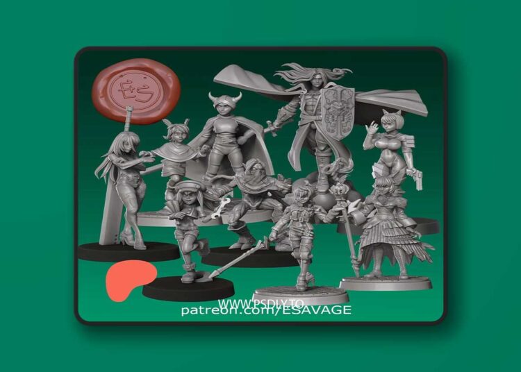 Ethan Savage Studios – July 2025 Release – 3D Print