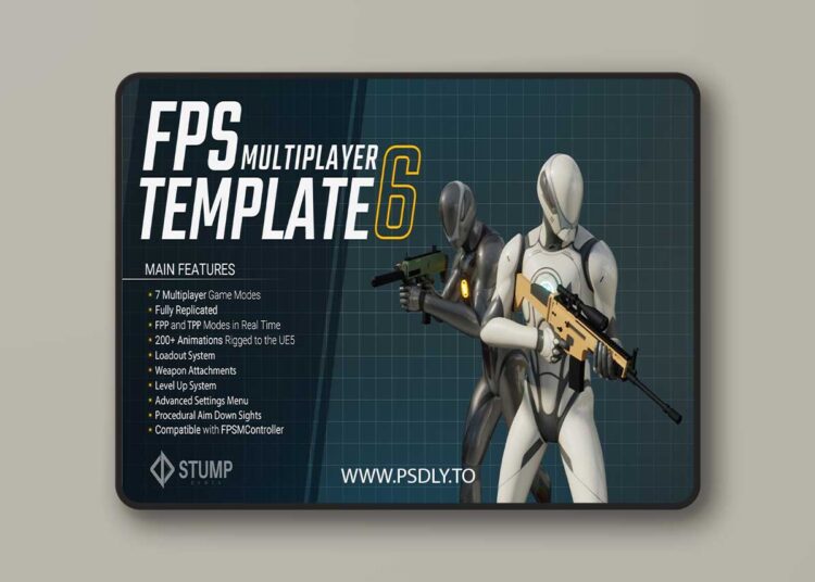 FPS Multiplayer Template v6 (5.5 & 5.6)