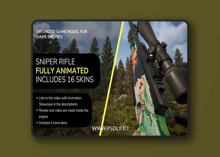 FPS Sniper Rifle 01 (4.27 and 5.0 – 5.6)