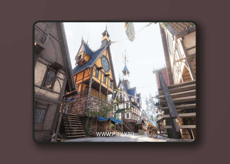 Flying Fantasy Town (4.27 and 5.0 – 5.6) for Unreal Engine 1 Flying Fantasy Town (4.27 and 5.0 – 5.6)