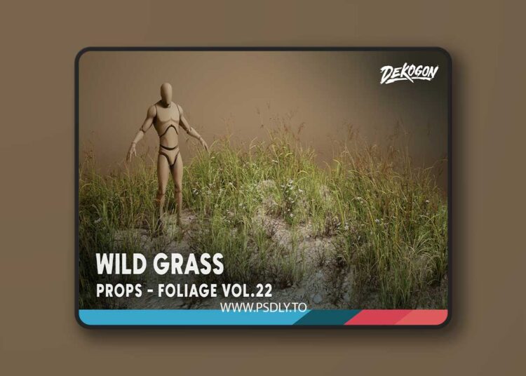 Foliage VOL.22 - Wild Grass (Low Poly) [5.1 – 5.6]