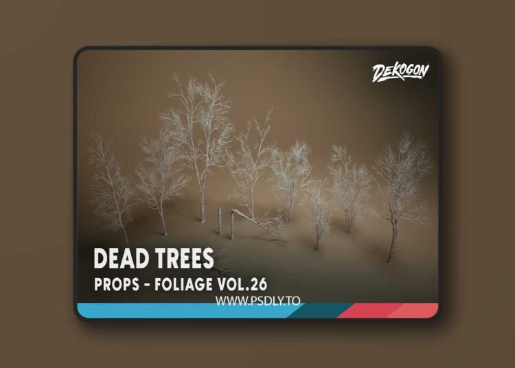 Foliage VOL.26 - Dead Birch Trees (Nanite + Low Poly) [5.1 – 5.6]