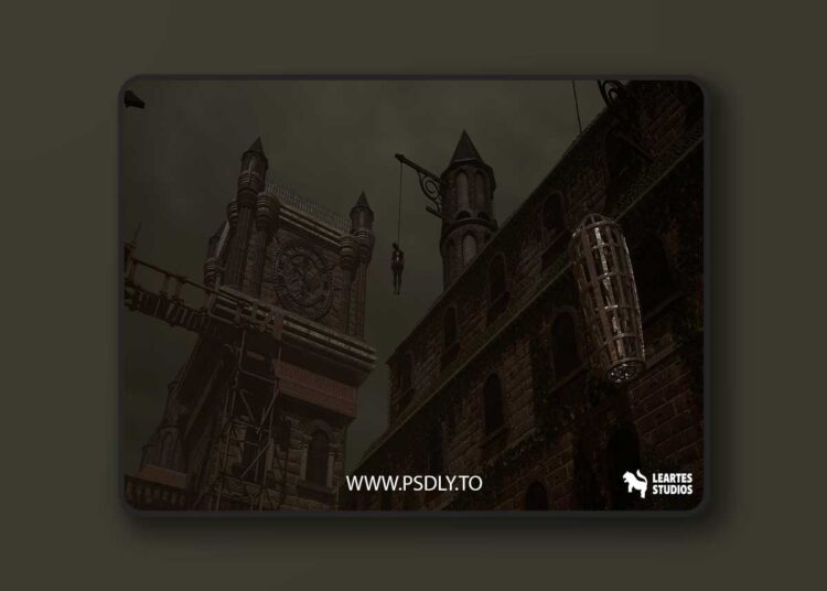 Gothic Street Environment (Gothic Street Environment Fantasy Building House) [5.0 – 5.6]