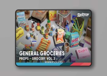 Grocery VOL.3 - General Goods (Nanite and Low Poly) [5.1 – 5.6]