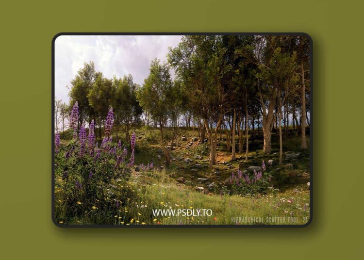 Hierarchical Scatter Tool (5.5) for Unreal Engine 1 Hierarchical Scatter Tool (5.5)