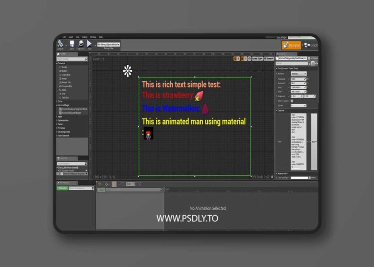 Horizon UI Plugin (DialogueMsgTextBlock and Flipbook) v312 (5.6) & v311 (5.5)
