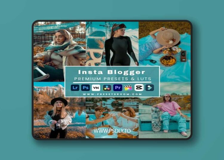 Insta Bloggers Lightroom Presets & Luts Collection