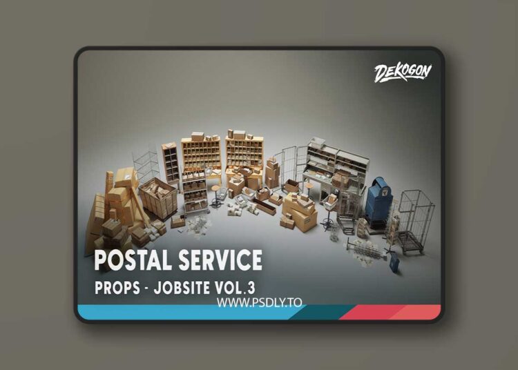 Jobsite VOL.3 - Postal Service (Nanite & Low Poly) [5.2 – 5.6]