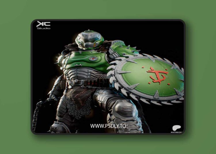 KC Studio – Doom Slayer – Doom The Dark Ages – 3D Print Model