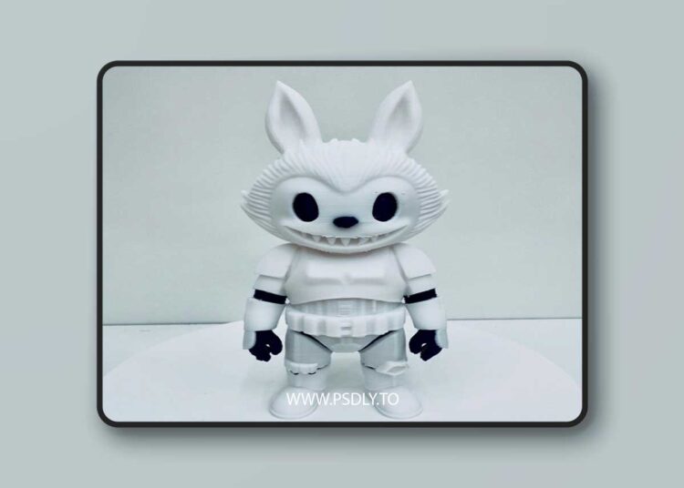 Labubu Star Wars Stormtrooper – 3D Print