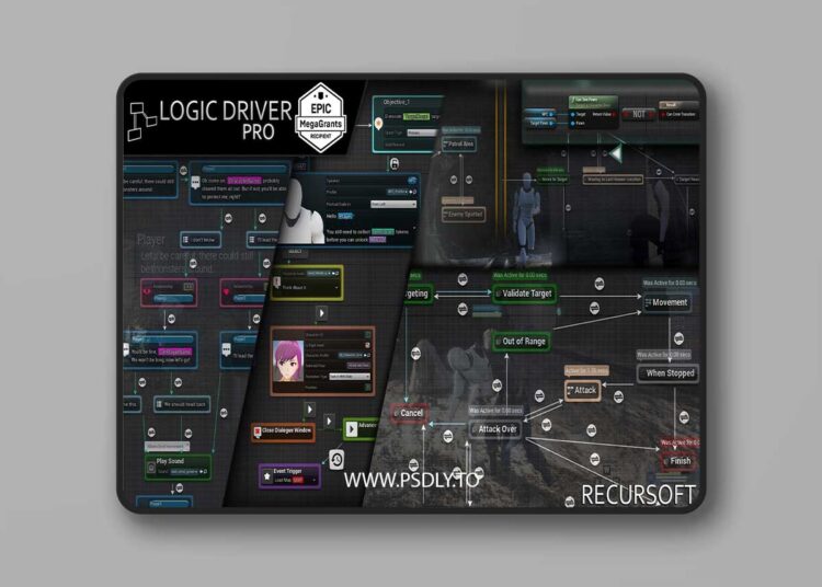 Logic Driver Pro - Blueprint Editor for Dialogue, Quest, Combat & FSM Systems v2.9.3.68e018c8 (5.5)