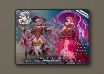 Lyda The Conjurer Nymph Form – 3D Print