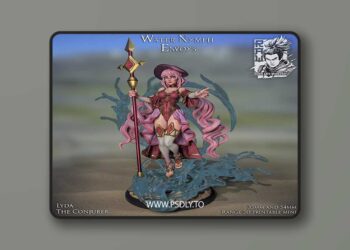 Lyda The Conjurer – 3D Print