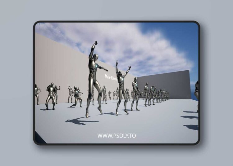 Male Emotes (4.27 and 5.2 – 5.6) for Unreal Engine 1 Male Emotes (4.27 and 5.2 – 5.6)