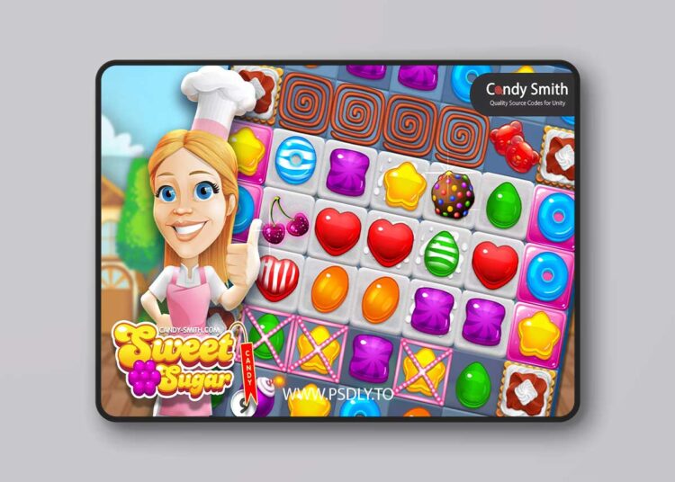 Match 3 Kit: Sweet Sugar Candy v1.7.6