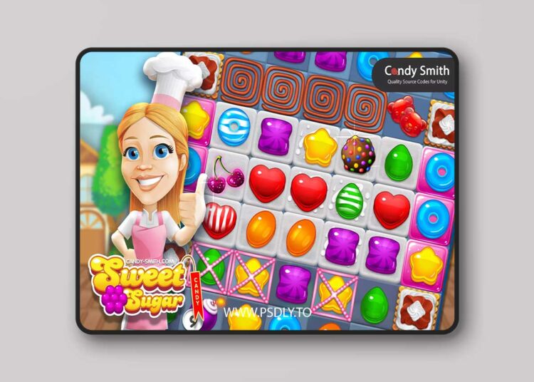 Match 3 Kit: Sweet Sugar Candy v1.7.7