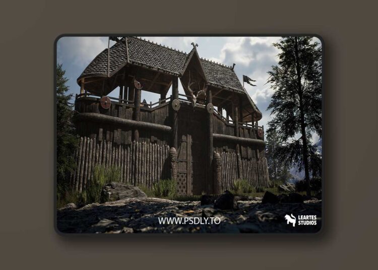 Medieval Nordic / Viking Castle Environment (5.3 - 5.6)