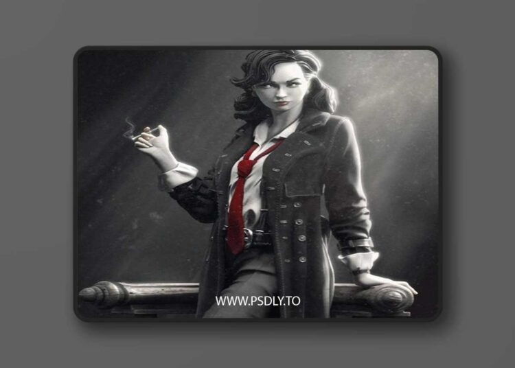 Nerikson – Laura the Detective Standalone – 3D Print Model STL