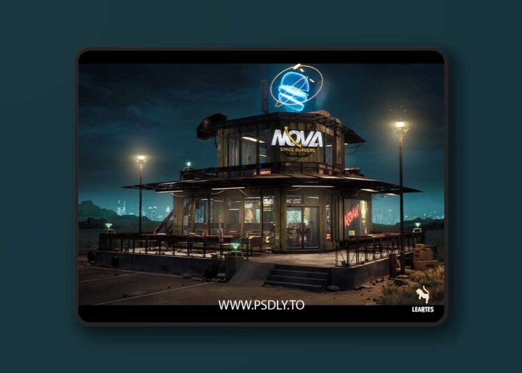 Nova Space Burgers / Cyberpunk Abandoned Restaurant / Space Bar + ULAT (5.3)