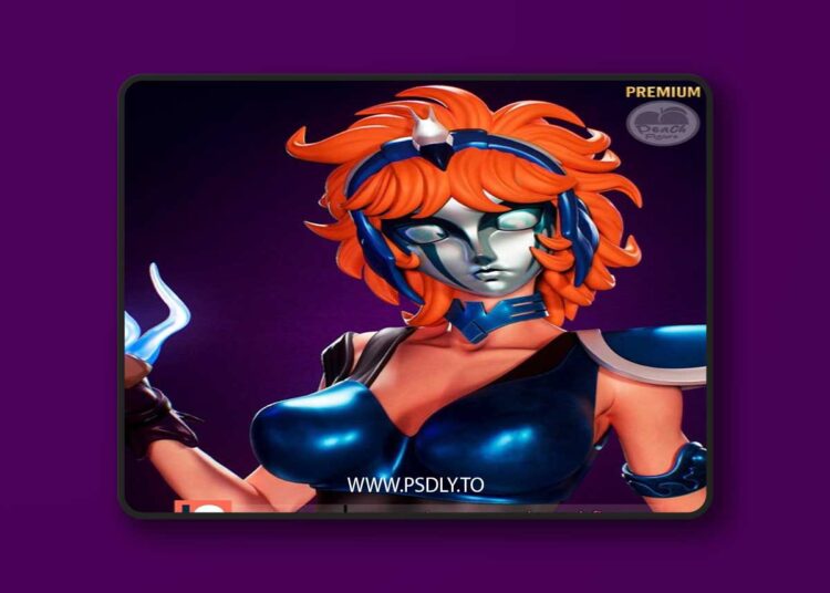 Peach Figure – Marin Saint Seiya – 3D Print Model STL