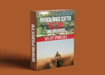 Physical Grass Scatter v1.1.1 for Blender