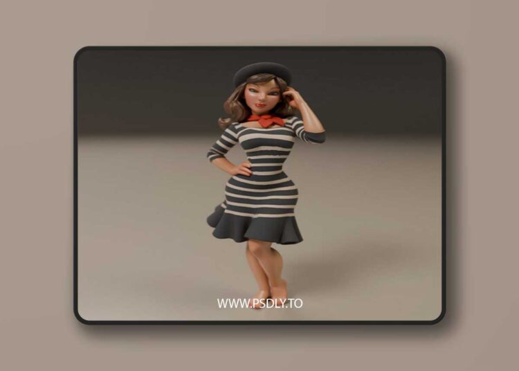 Pin-Up France – 3D Print Model