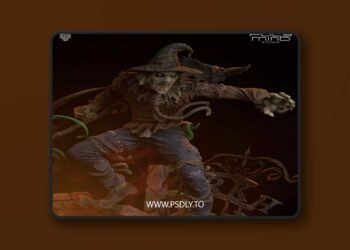 PolyMind Studio – Scarecrow – 3D Print Model