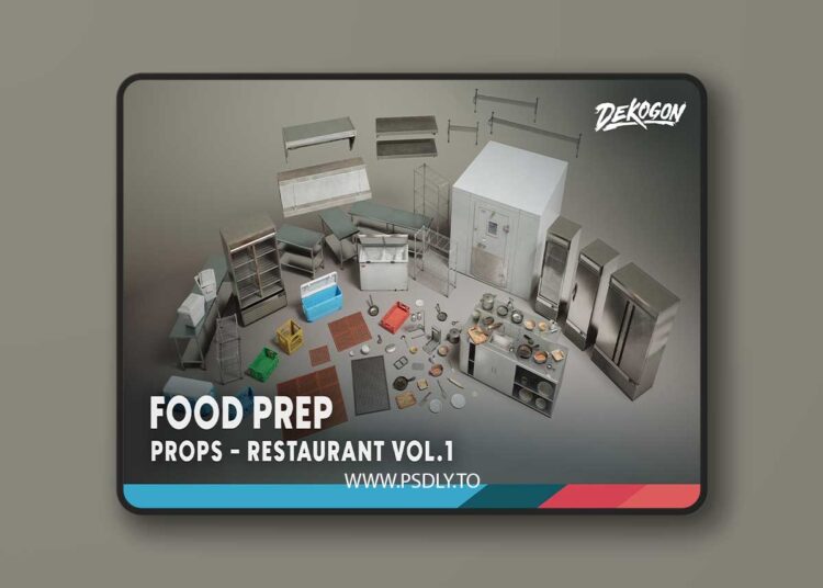 Restaurant VOL.1 - Food Prep (Nanite and Low Poly) (5.3)