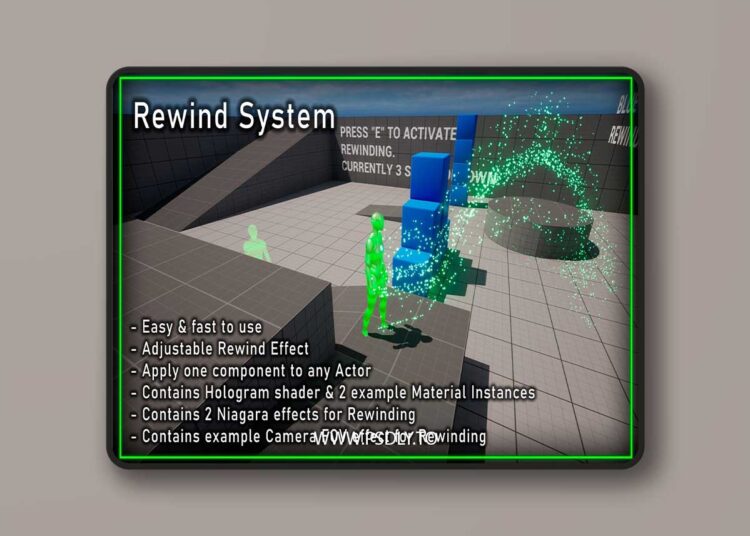 Rewind System v1.0 (5.5 & 5.6) for Unreal Engine 1 Rewind System v1.0 (5.5 & 5.6)