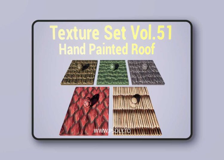 Roof Vol.51 - Hand Painted Textures