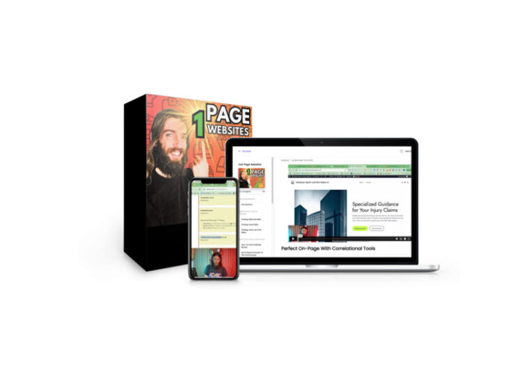 SEO Jesus – One Page Website