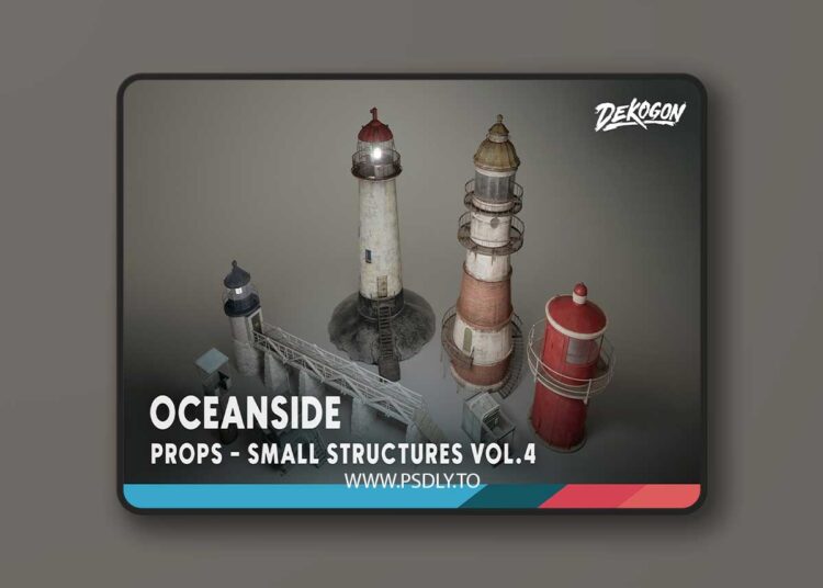 Small Structures VOL.4 - Oceanside [ Low Poly ] (5.3 – 5.6)