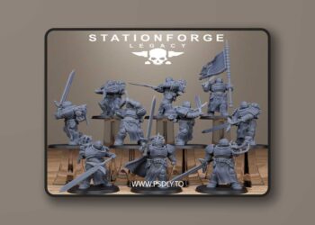 Soalris Greatswordsmen – 3D Print Model