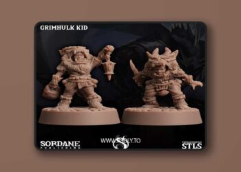 Sordane Publishing – Haunted Children – 3D Print Model STL