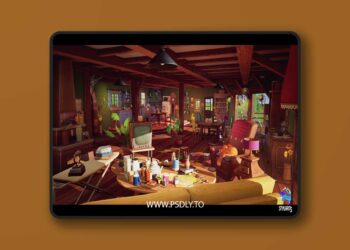 Stylized Countryside House Interior (Stylized Stylised House Country Interior) [4.27 – 5.6]