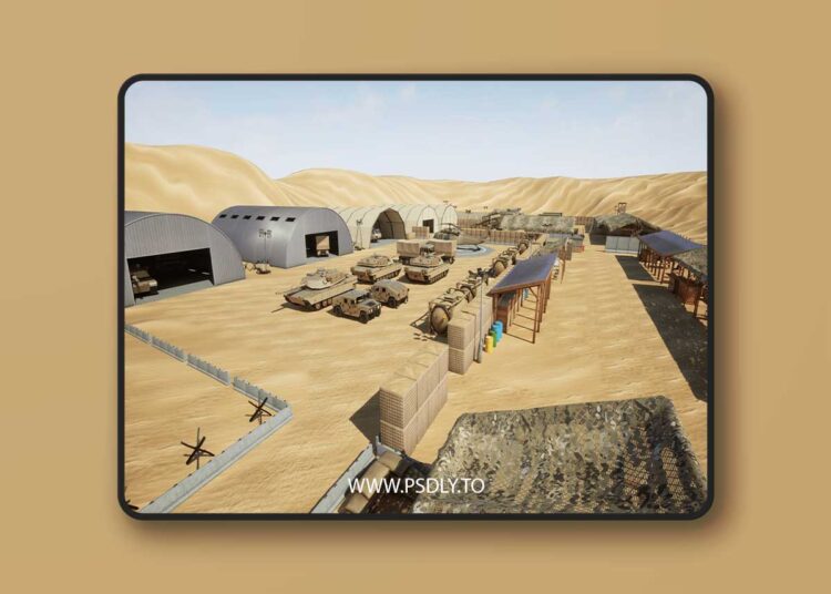 Stylized Military Base (4.27 and 5.0 – 5.6)